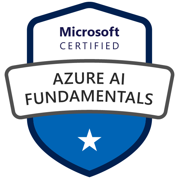 microsoft certified azure ai fundamentals AI 900 600 x 600